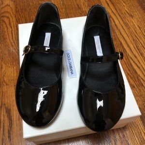 Dolce & Gabbana patent leather Mary Janes